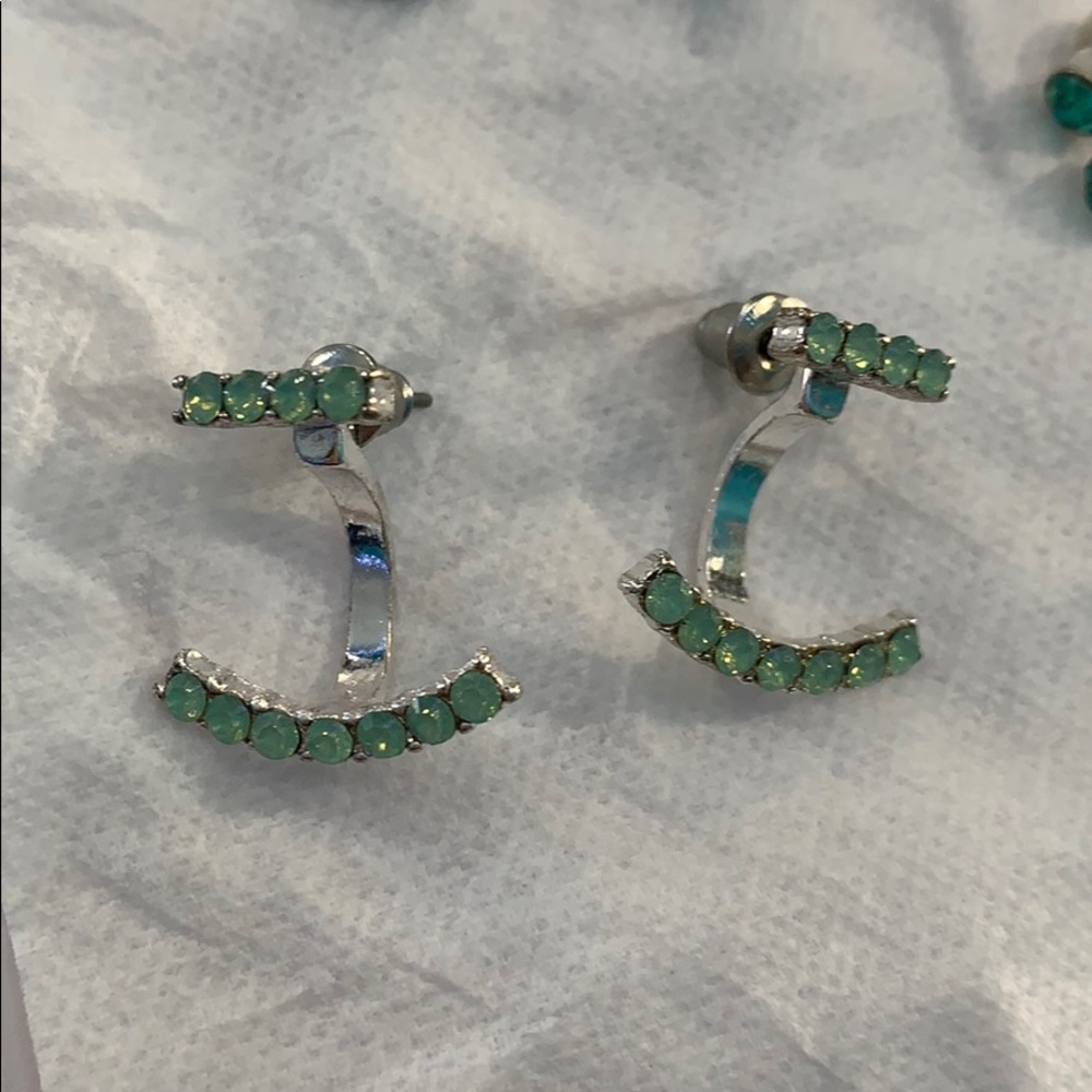basic blues earring set - Picture 2 of 4